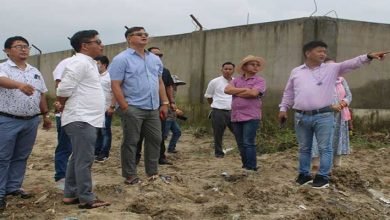 Arunachal: IMC mayor inspected under construction Sewerage Treatment Plant at Naharlagun