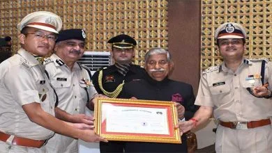 Arunachal: Governor presented Citations to ITBP Officers