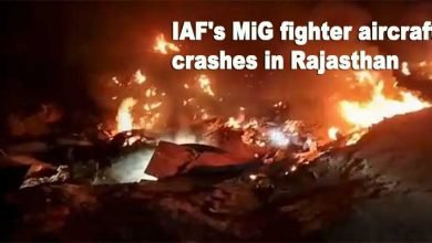 Rajasthan: IAF's MiG fighter aircraft crashes near Barmer