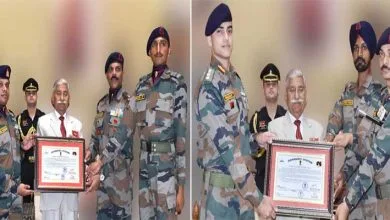 Arunachal: Governor presents citations to 4 Engineer Regiment and 116 Engineer Regiment