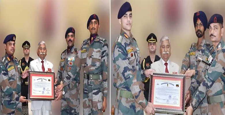 Arunachal: Governor presents citations to 4 Engineer Regiment and 116 Engineer Regiment