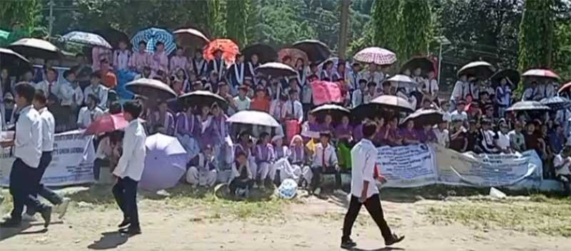 Arunachal: AEKDSU protest against teachers shortage in schools