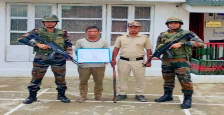 Arunachal: AR Apprehend one ENNG Cadre From Longding