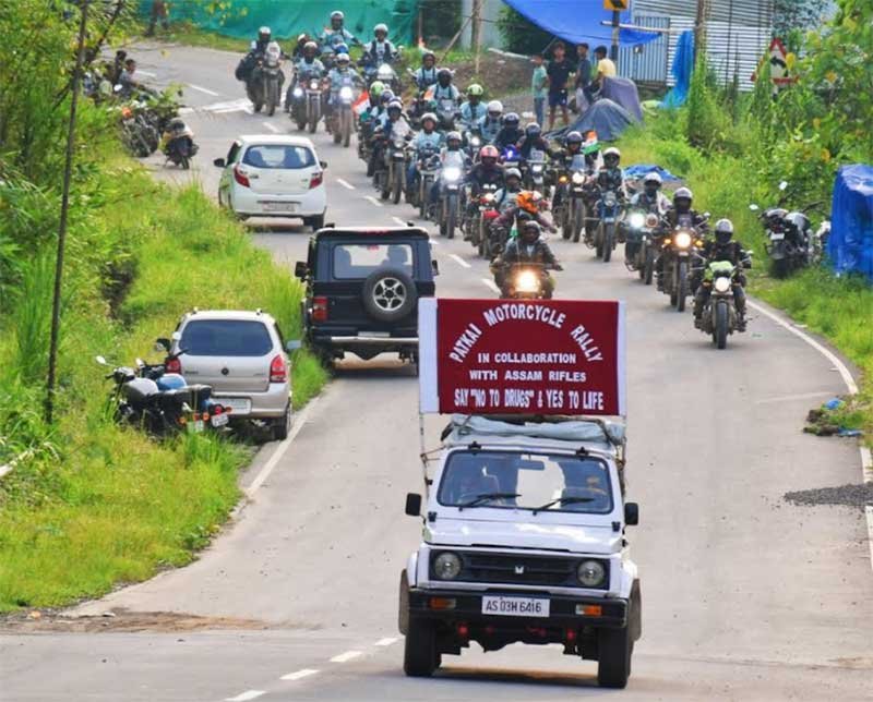 Arunachal: Patkai Motorcycle Rally Culminated 