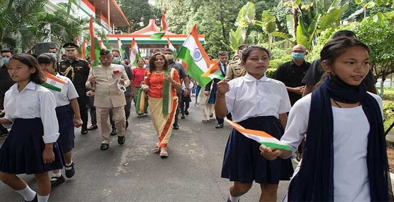 Arunachal: Independence Day celebrated at Raj Bhavan