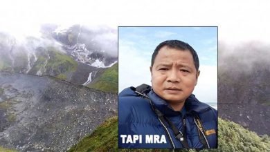 Arunachal mountaineer Tapi Mra goes missing