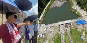 Arunachal: Kumsi Sidisow visits Multipurpose-Irrigation cum Water Conservation Project at Kaya Valley