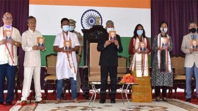 Arunachal: Governor launches the autobiography of State Election Commissioner