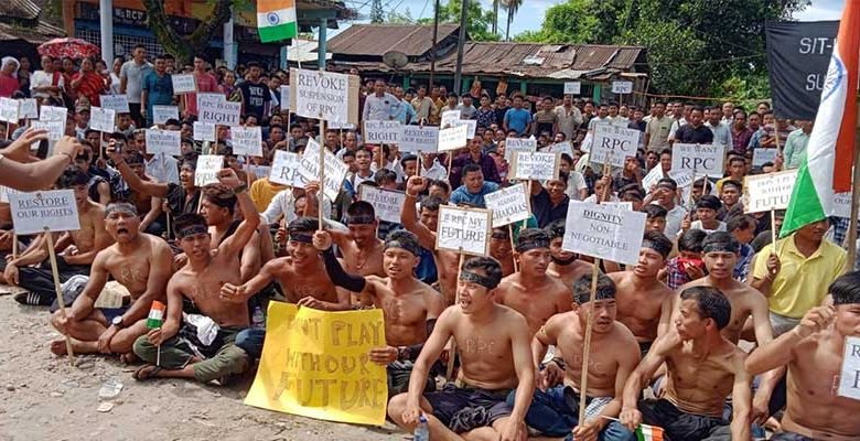 Arunachal: Chakma, Hajong Demonstrated against denial on RPC