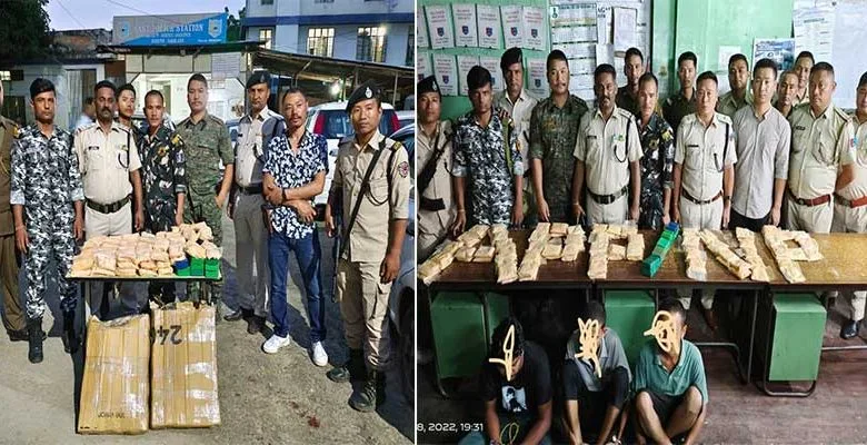 Arunachal: EK Police seized 1200 gm of Heroin worth Rs 2.36 crore