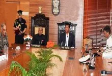 Arunachal Governor attends High Level Security Meeting