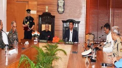Arunachal Governor attends High Level Security Meeting