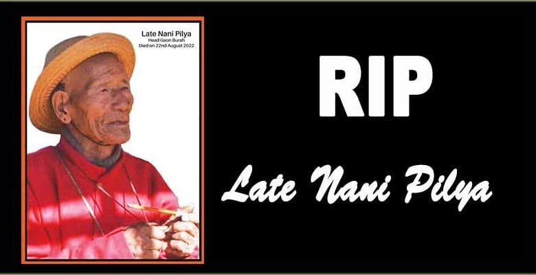 Arunachal: Centurion Nani Pilya passes away