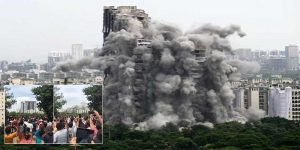 Watch Video- Noida’s twin towers demolished