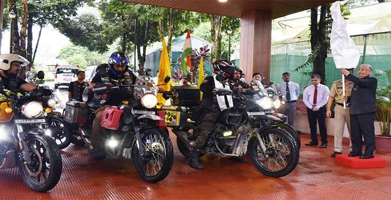 Arunachal: Governor flags off AKAM Motorcycle Riders