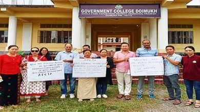 Arunachal: APCTA sat-in peaceful silent dharna in support of DGPC