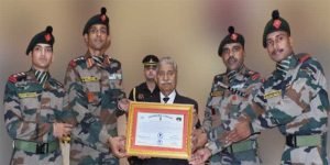 Arunachal Governor presents Citations to 97 Field Regiment, 1 Arunachal Scouts and 25 MADRAS
