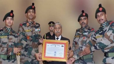 Arunachal Governor presents Citations to 97 Field Regiment, 1 Arunachal Scouts and 25 MADRAS