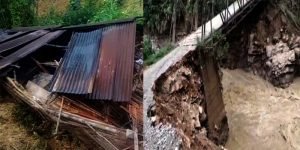 Arunachal: Several Houses wash away in Cloudburst in Yangte