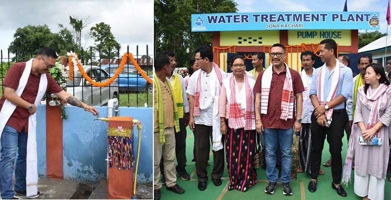 Arunachal: Solar based Lift Water Supply Plant inaugurated at Jona Kachari village