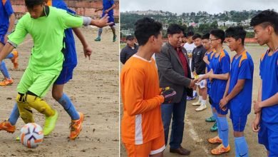 Arunachal: Subroto cup School games district level football tournament begins in Tawang