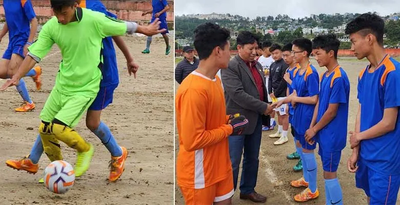 Arunachal: Subroto cup School games district level football tournament begins in Tawang