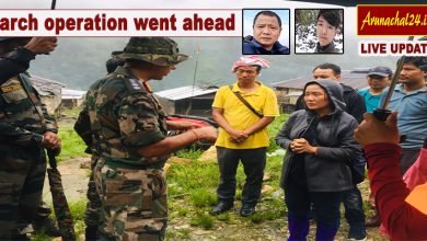 Arunachal: Despite the bad weather, Search operation for Tapi Mra, Niku Dao went ahead