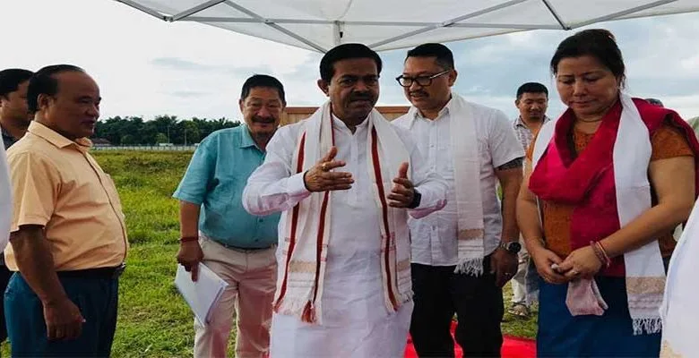 Arunachal: Union MoS inspected various projects at Namsai