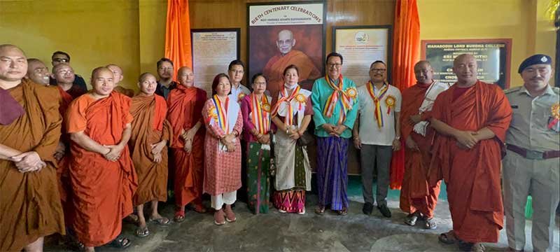 Arunachal: Chowna Mein conferred with Venerable Acharya Buddharakkhita International Award