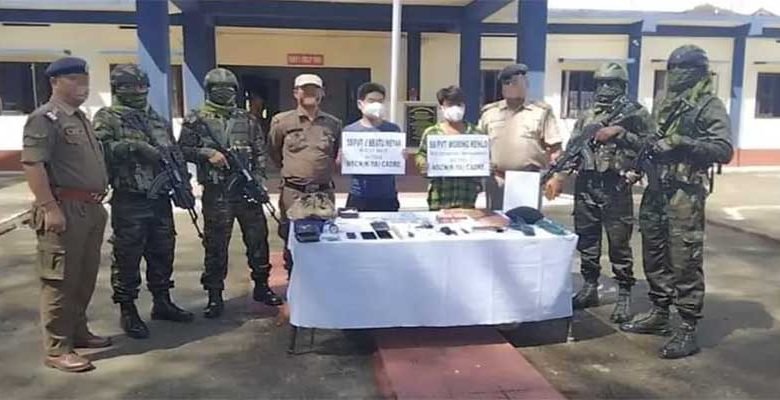 Aruachal: Security Forces Apprehend Two Cadres Of NSCN (K-YA) In Changlang