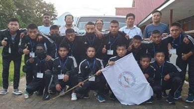 Arunachal: Team Arunachal from GHSS Mebo flagged off to participate in the Subroto Cup International Football Tournament at Delhi