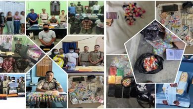 War on drugs by Itanagar Capital Police: 27 arrest, 507 gms heroin recovered in 10 days