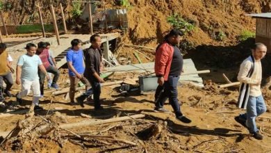 Arunachal: APYC Team Visit Cloud Burst affected area Yangte