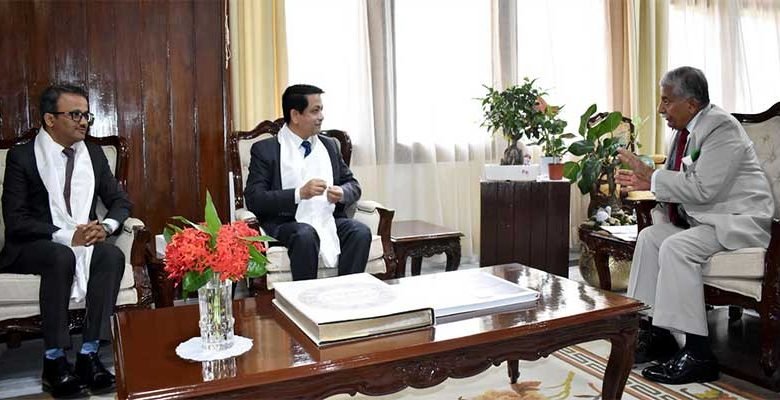 Ambassador of India to Republic of Belarus and High Commissioner of India to Tanzania call on the Governor