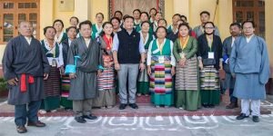Arunachal: Khandu today joined the Golden Jubilee celebration Central School for Tibetan at Tenzing Gang