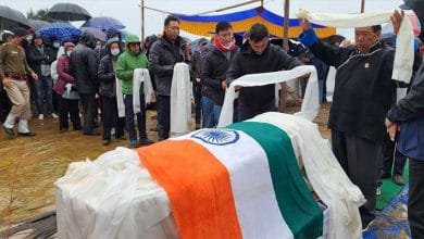 Arunachal: Former Minister Karma Wangchu Cremated with full State Honours