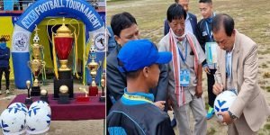 Arunachal: Nani Tagio Memorial Football Tournament -2022 kickoff