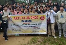 Itanagar: Outdoor painting, sketching and upcycling held in DNGC