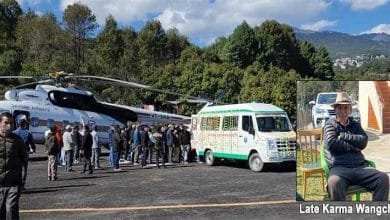 Arunachal: Former Minister Karma Wangchu passes away at 86