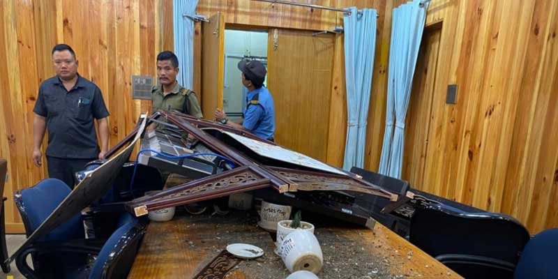 Arunachal: RGU's VC Office Vandalised 