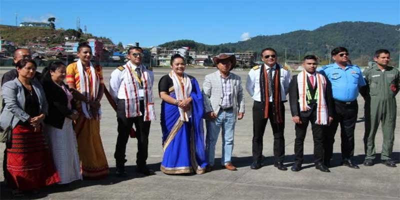 Arunachal: Pema Khandu flags off commercial passenger flight to Ziro