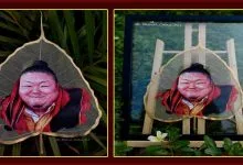 VIRAL: Artist makes portrait of Nagaland Minister on peepal leaf went viral on Social Media