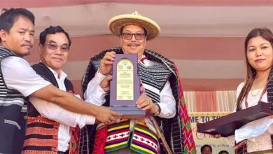 Arunachal: Chowna Mein felicitated by the Mishmi Welfare Society