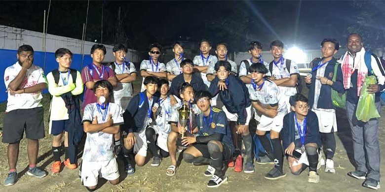 Arunachal: Him International School emerged as Runner up at CBSE East Zone Football Championship
