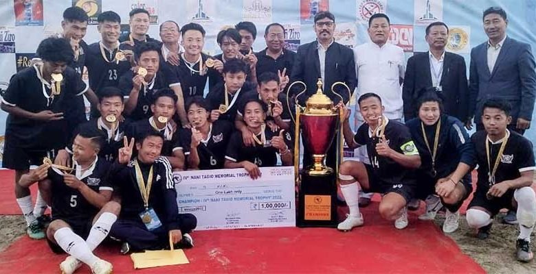 Arunachal: HDFC emerge champion at NTMT football tourney2022