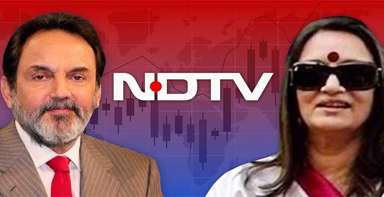 NDTV founders Prannoy Roy and Radhika Roy resign from RRPRH board