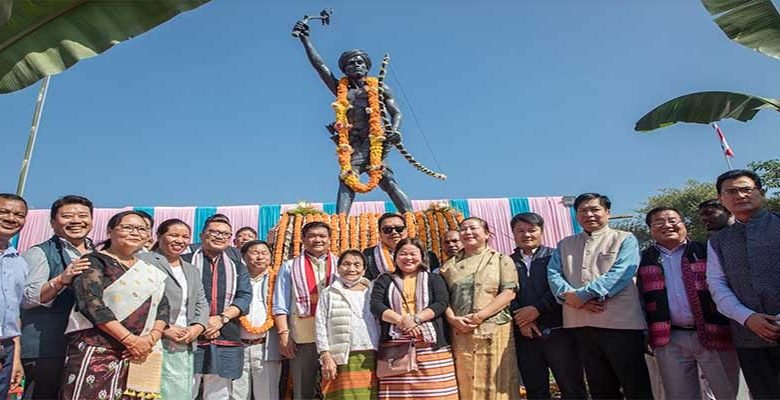 Arunachal: Birth anniversary of Bhagwan Veer Birsa Munda celebrated at Lekang