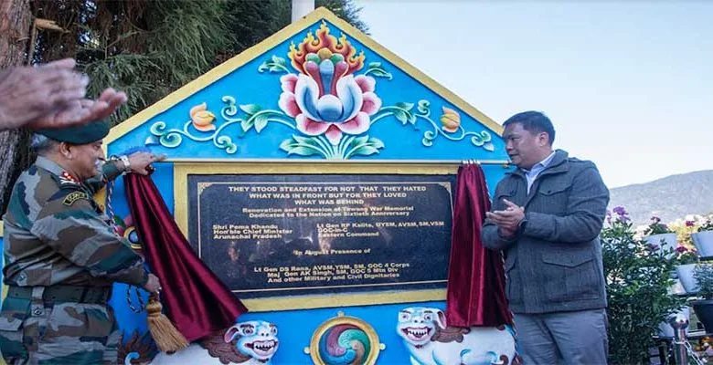 Arunachal: CM, GOC dedicates renovated Tawang War Memorial to the nation