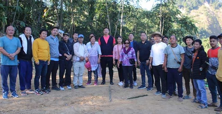 Itanagar: IMC Mayor inspects ongoing SWMP projects at Dapo Yarlo, Chimpu