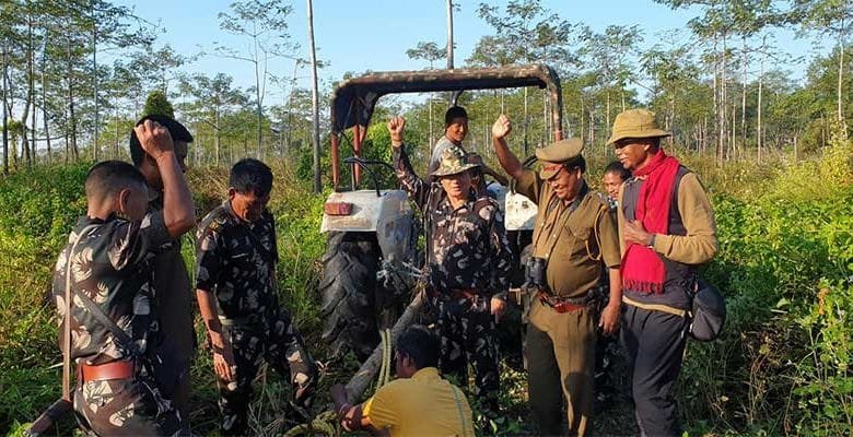 Arunachal: PCCF (P & D) visits  D. Ering Wildlife Sanctuary